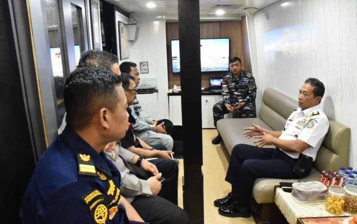 Bakamla RI Evaluasi Pelaksanaan Patroli “YUDHISTIRA -C”