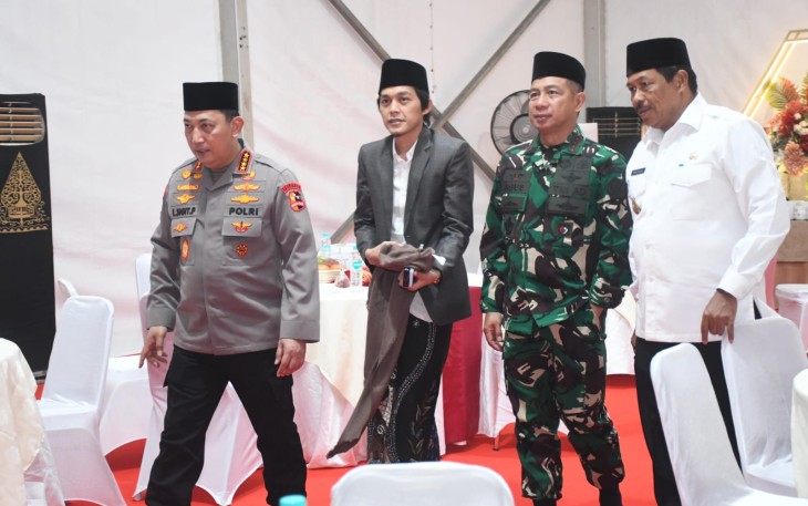 Panglima TNI dan Kapolri Hadiri Doa Bersama Lintas Agama di Semarang