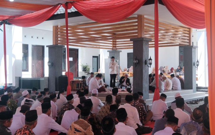 Ratusan Ulama Gelar Istiqhosah Doakan Arie Sumarno Amanah 