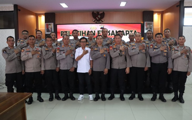 Polres Jepara Gelar Pelatihan Fungsi Samapta