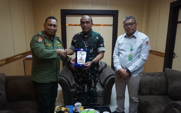 Pangdam Kasuari saat Terima Audiensi Kepala BBKSDA Papua Barat dan BBTNTC