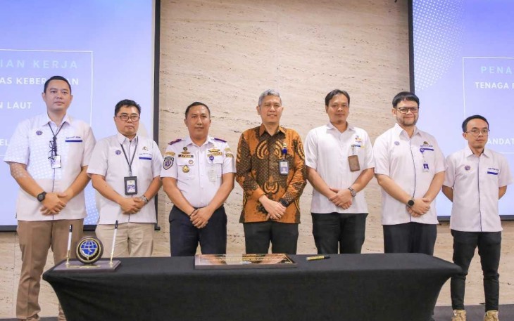  Direktorat Jenderal Perhubungan Laut meresmikan Gedung Kantor UPP Kelas III Bawean, Kamis (25/1)