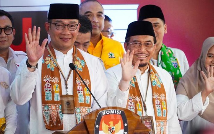Ridwan Kamil-Suswono Resmi Daftar Pilkada Jakarta 2024