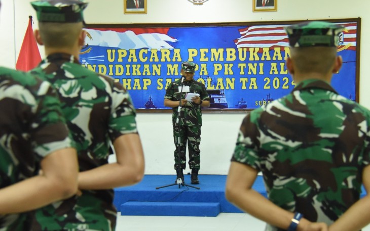 108 Perwira PK TNI AL Angkatan 31 Tahun 2024 Lanjutkan Pendidikan di Kodiklatal