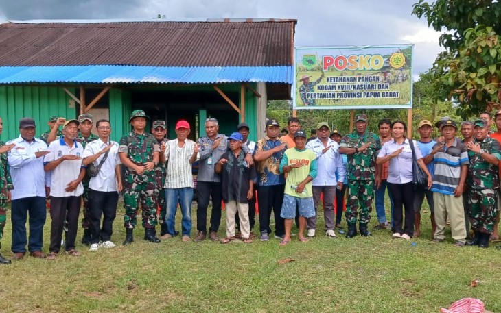 Kodam Kasuari Siap Garap 3.500 Hektar Lahan