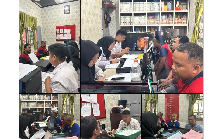 15 Orang Warga Binaan Lapas Idi Ikuti Litmas Oleh Pembimbing Kemasyarakatan Bapas Lhokseumawe