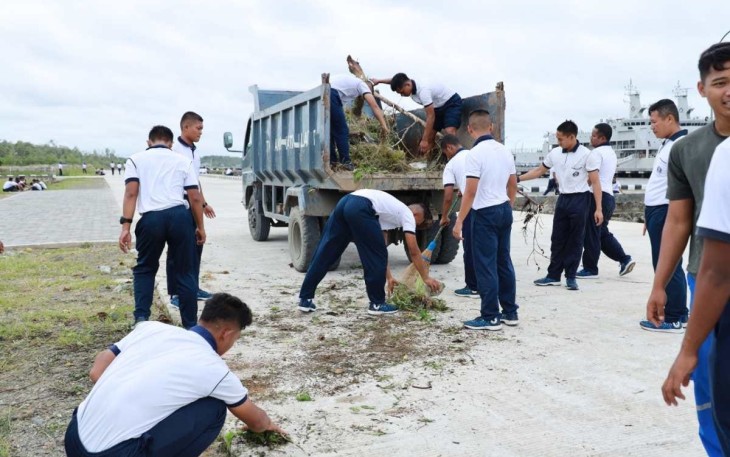 Koarmada III Dukung Gerakan Mako Komplek TNI AL Tertib, Bersih, Rapi