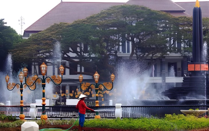 Alun-alun Kota Malang Direvitalisasi