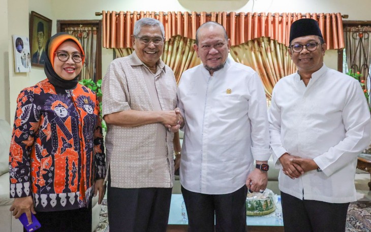 Ketua DPD RI, AA LaNyalla Mahmud Mattalitti bergerak cepat membangun silaturahmi dengan tokoh-tokoh masyarakat Betawi