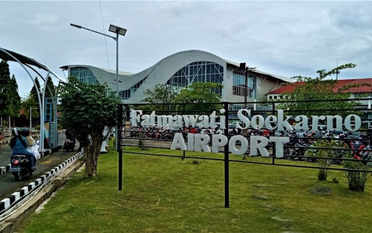 PT. Angkasa Pura II Cabang Bengkulu berencana membangun Ikonik (Patung) Bunga Rafflesia di Bandara Fatmawati Soekarno Bengkulu