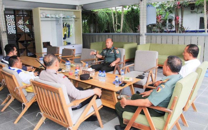 Kunjungan Dandim 0806/Trenggalek ke Bendungan Bagong