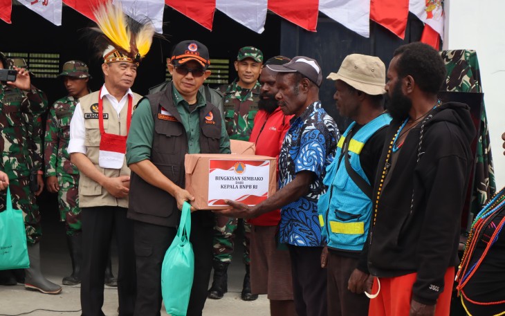 Gudang Logistik Distrik Sinak di Kabupaten Puncak Siap Beroperasi