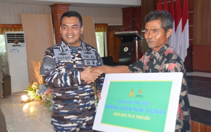 TNI AL Gelar Karya Bakti di Wilayah Perbatasan Tahun 2024 