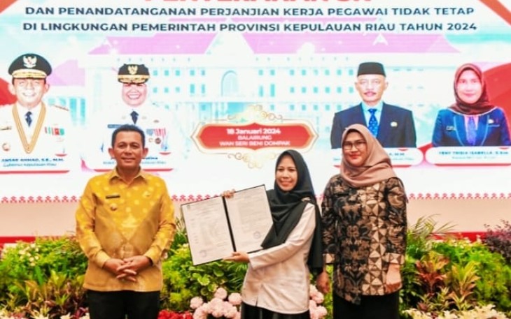 1784 PTT Pemprov Kepri Dapat Perpanjangan Kontrak