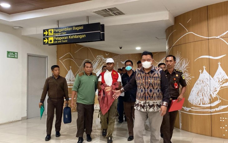 DPO Terpidana Aris Taneo pasca diamankan