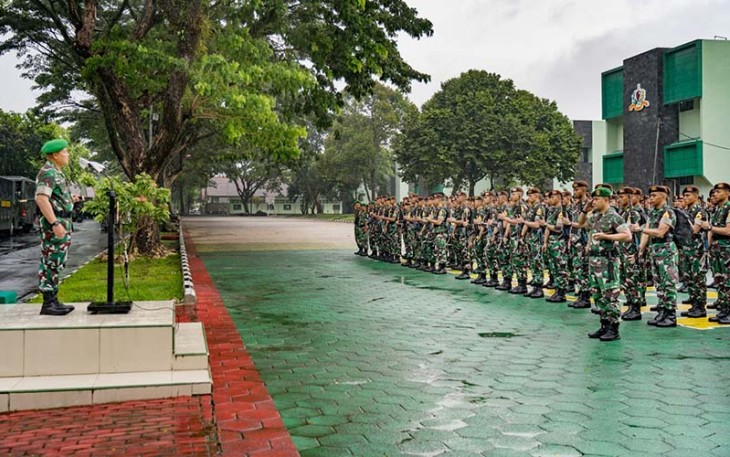 Pemberangkatan Pendidikan Para Dasar Taruna Akmil Tingkat IV/Sermatutar TP 2023/2024