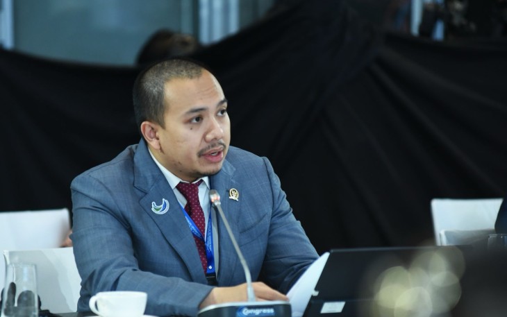 Anggota Komisi III DPR RI Gilang Dhielafararez