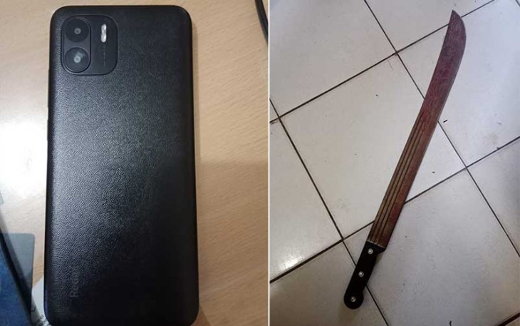 Barang Bukti saat diamankan