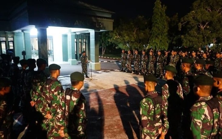 Apel Siaga Pergantian Malam Tahun Baru 2024