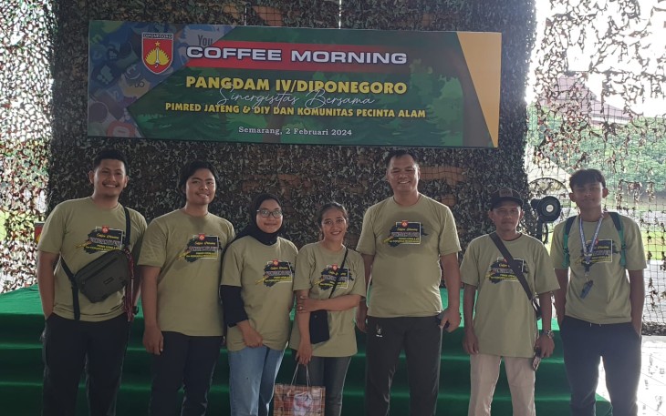 Pangdam IV/Diponegoro bersama komunitas pecinta alam UKSW Salatiga