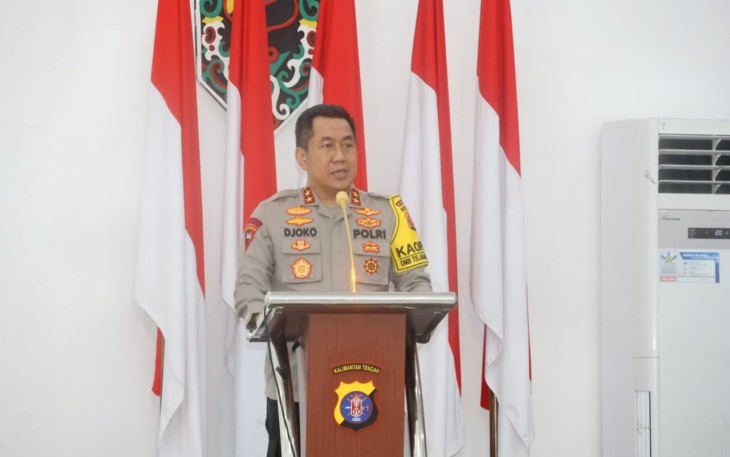 Kapolda Kalteng Irjen Pol Drs Djoko Poerwanto