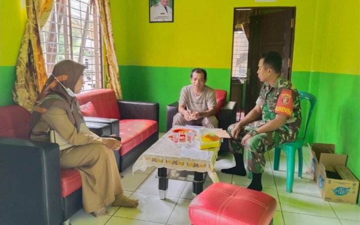 Pembinaan teritorial di wilayah desa binaan, Kamis (15/2)