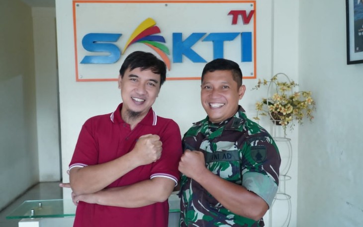 Kapenrem 081/DSJ Mayor Cpl Eko Sudarto di Sakti TV Kota Madiun, Jum'at (16/2)