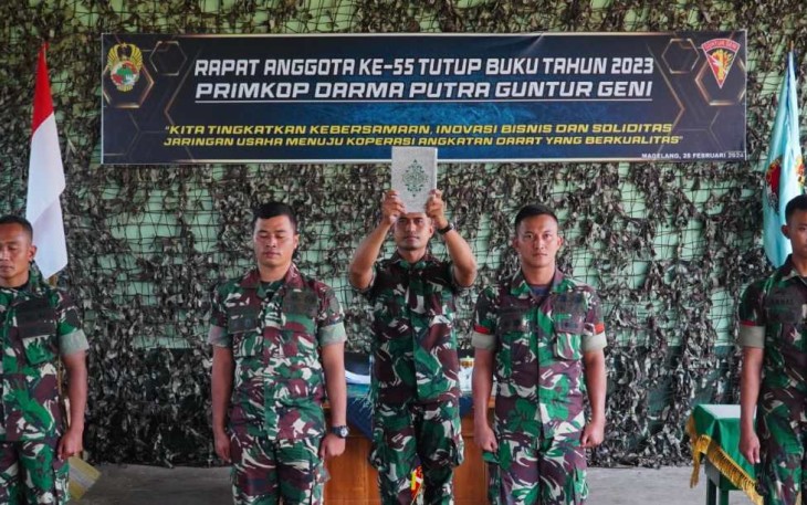 RAT Primkop Darma Putra Guntur Geni Tahun 2023, Rabu (28/2)