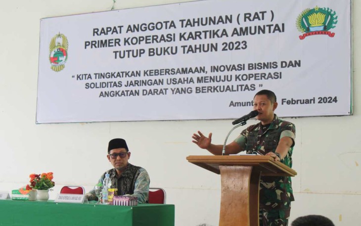 Dandim 1001/HSU-BLG Letkol Inf Dhuwi Hendradjaja