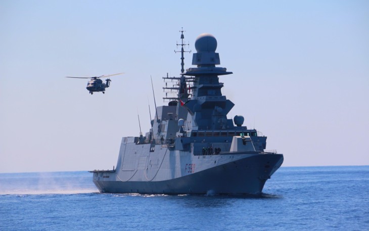 KRI Diponegoro-365 Uji Kemampuan Dengan Kapal NATO di Laut Mediterania 