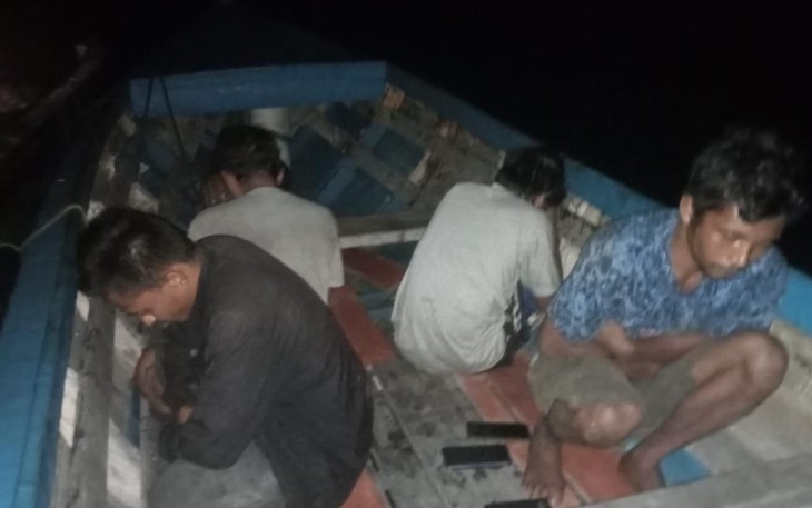 Pelaku Pencurian ikan di perairan Tanjung Balai Karimun 