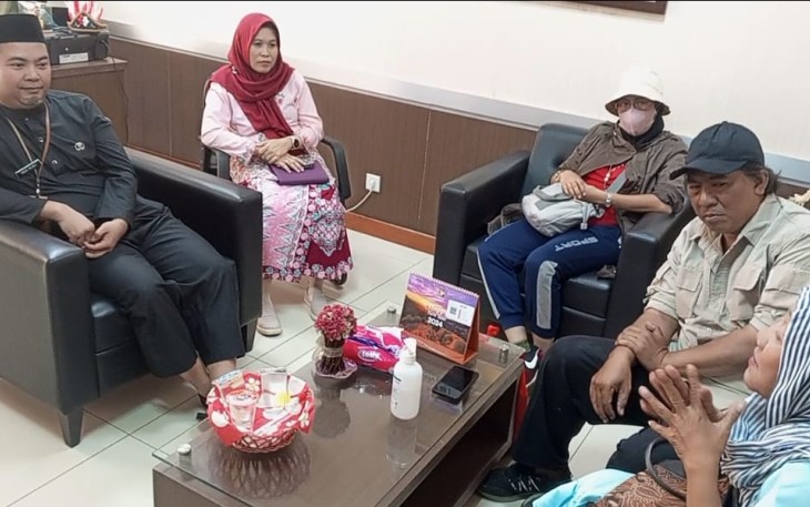 Komunitas Jurnalis Depok saat audensi bersama Dinkes Kota Depok, Kamis (4/4)