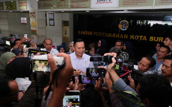 Menteri ATR/BPN Agus Harimurti Yudhoyono 