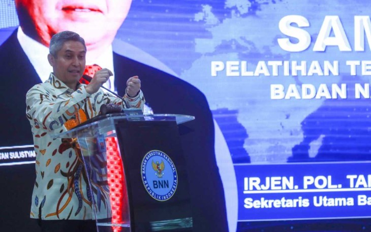 Sekertaris Utama BNN RI Tantan Sulistyana