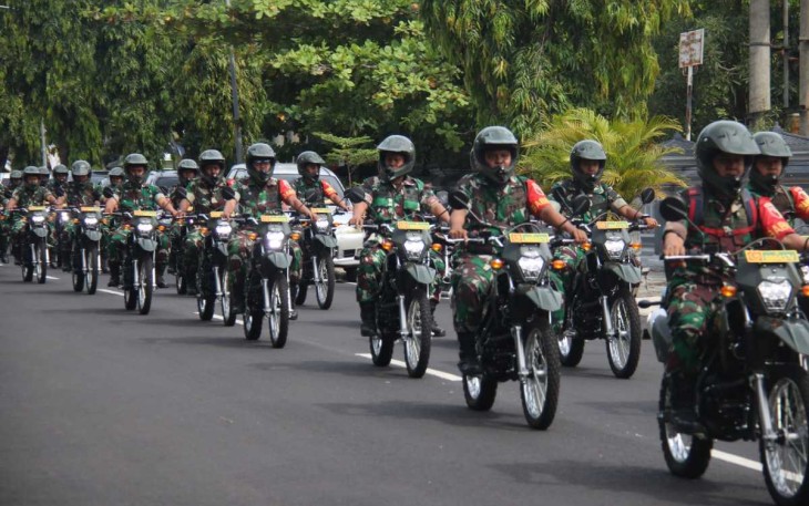 Motor dinas Kodim 0805/Ngawi