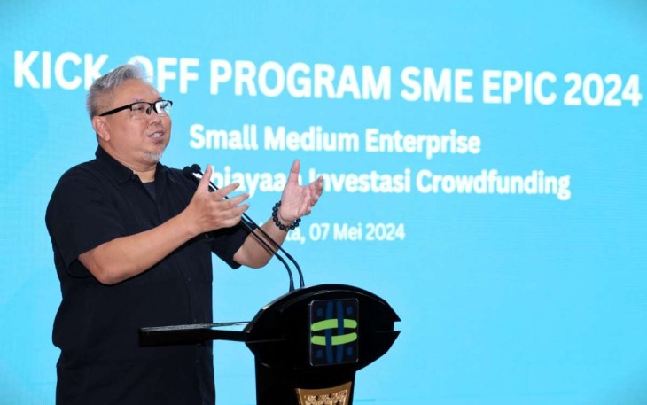 Asisten Deputi Pembiayaan dan Investasi UMKM Temmy Satya Permana