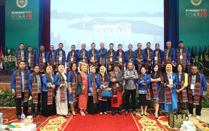 Kongres IPPAT ke-VIII di Ballroom Adimulia, Medan