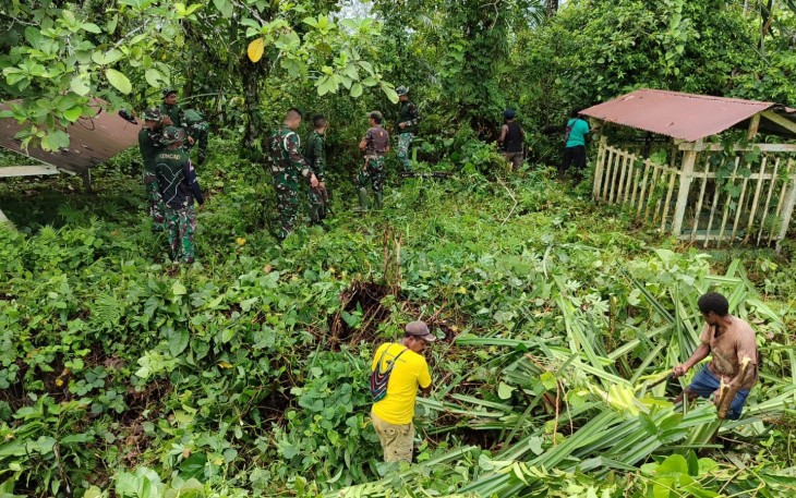 Kodim 1710/Mimika Gelar Karya Bakti