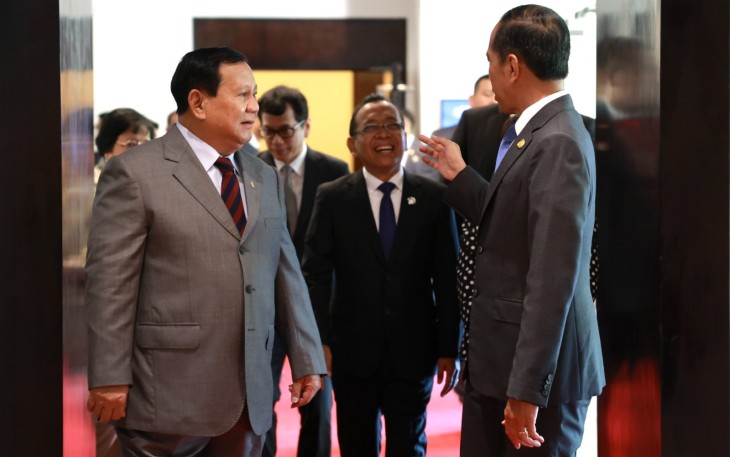 Menhan Prabowo Hadiri The 10Th World Water Forum yang Dibuka Oleh Presiden Jokowi 