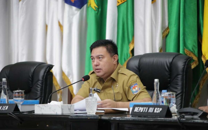 Plt. Sekjen Kemendagri Tomsi Tohir 