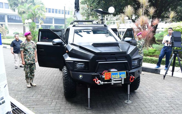 ISR Mobile Korps Marinir TNI AL