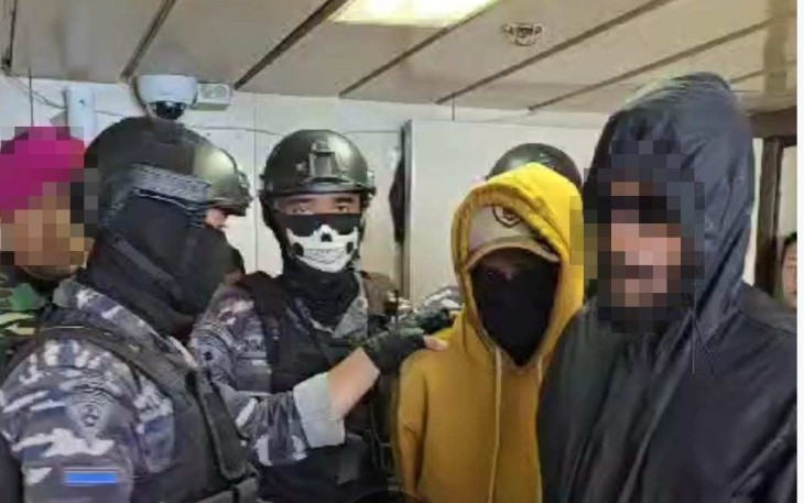 Pelaku penyelundup ganja diamankan personel TNI AL