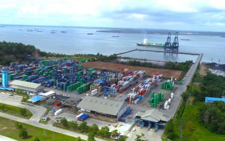 Ilustrasi pelabuhan wilayah Pelindo wilayah regional 4