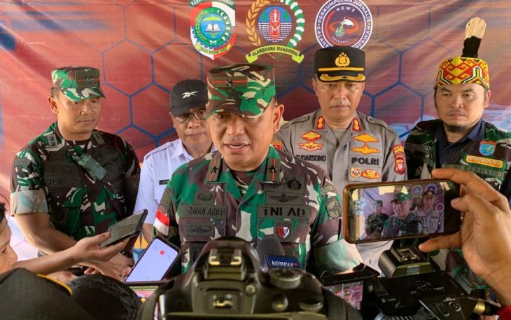Danrem 121/Abw Brigjen TNI Luqman Arief 