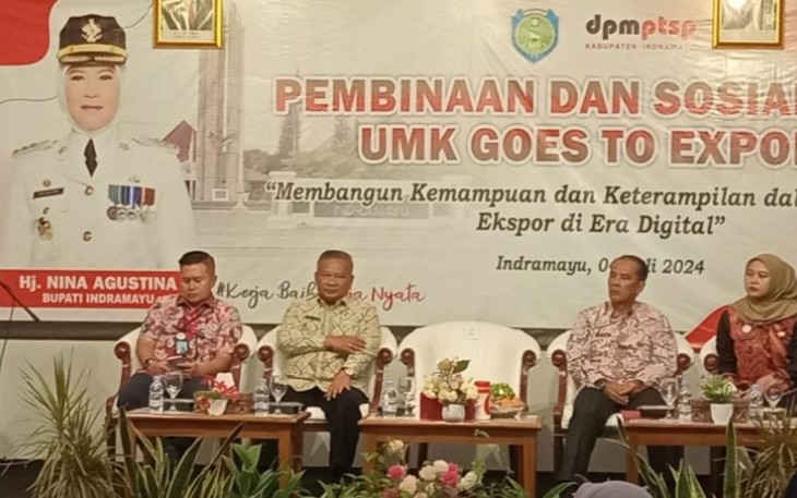 Pemkab Indramayu Lakukan Pembinaan dan Sosialisasi UKM Goes To Export 