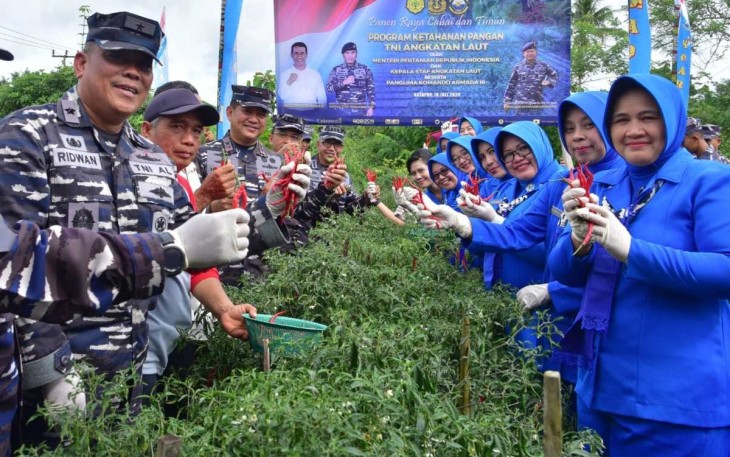Koarmada III Wujudkan Ketahanan Pangan