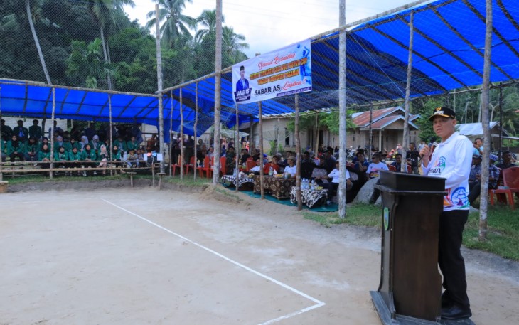 Bupati Pasaman Sabar AS buka Turnamen Bupati CUP