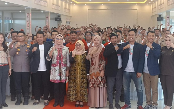 Bawaslu Indramayu Launching Pengawasan Pemilihan Serentak dan Kampung Pengawasan Partisipatif 2024 