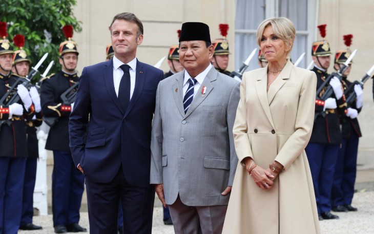 Menhan Prabowo Hadiri Pembukaan Olimpiade Paris 2024 