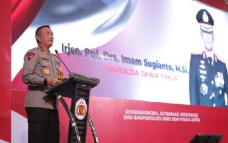 Kapolda Jatim Irjen Pol Imam Sugianto 